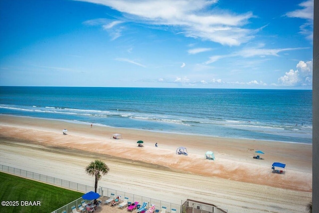 4505 S Atlantic Ave Unit 605, Ponce Inlet, FL 32127 - water view featuring local beach