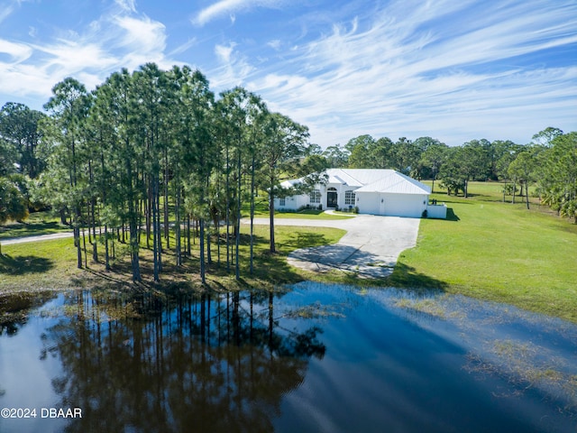 property view of water