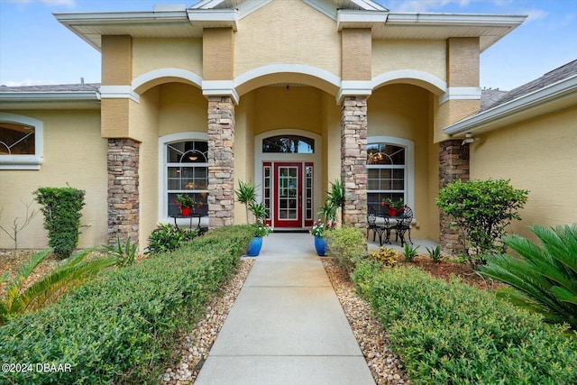 view of property entrance