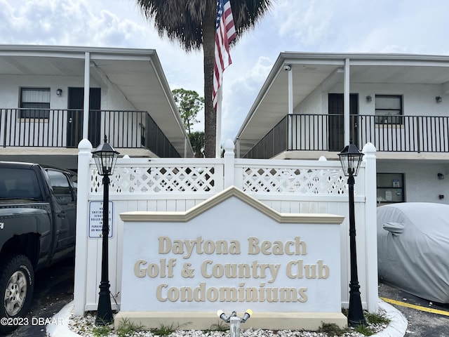 1504 Virginia Ave Unit 112, Daytona Beach, FL 32114 - view of community / neighborhood sign