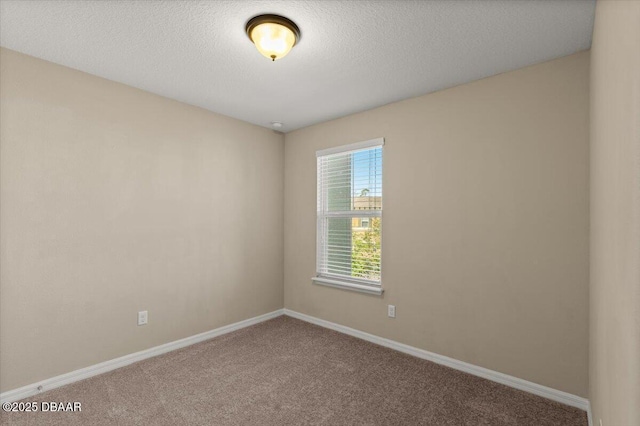 142 Aston Grande Dr, Daytona Beach, FL 32124 - unfurnished room with carpet, baseboards, and a textured ceiling