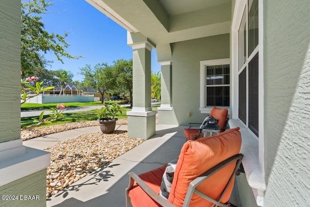 view of patio