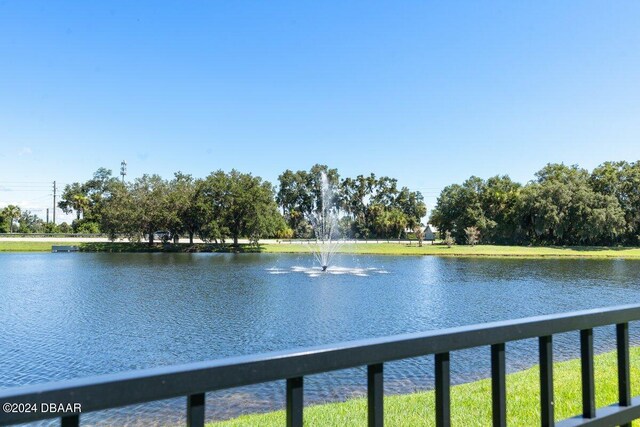 view of water feature