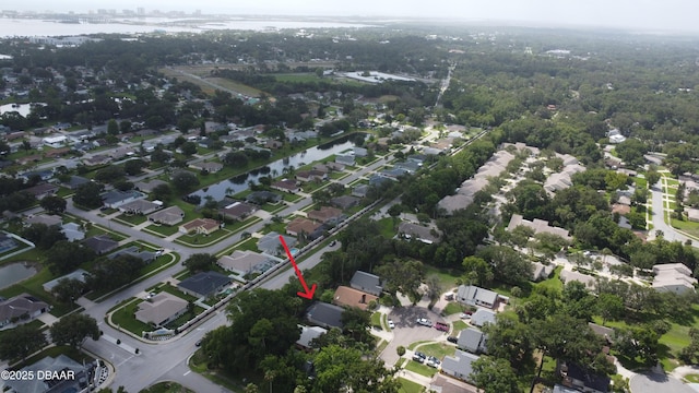 3455 Saddleback Ct, Port Orange, FL 32129 - aerial view of property and surrounding area with a large body of water and nearby suburban area