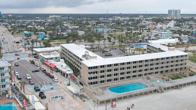 219 S Atlantic Ave Unit 440, Daytona Beach, FL 32118 - drone / aerial view of a pool area