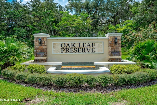 1743 Red Rock Rd, New Smyrna Beach, FL 32168 - community sign featuring view of scattered trees