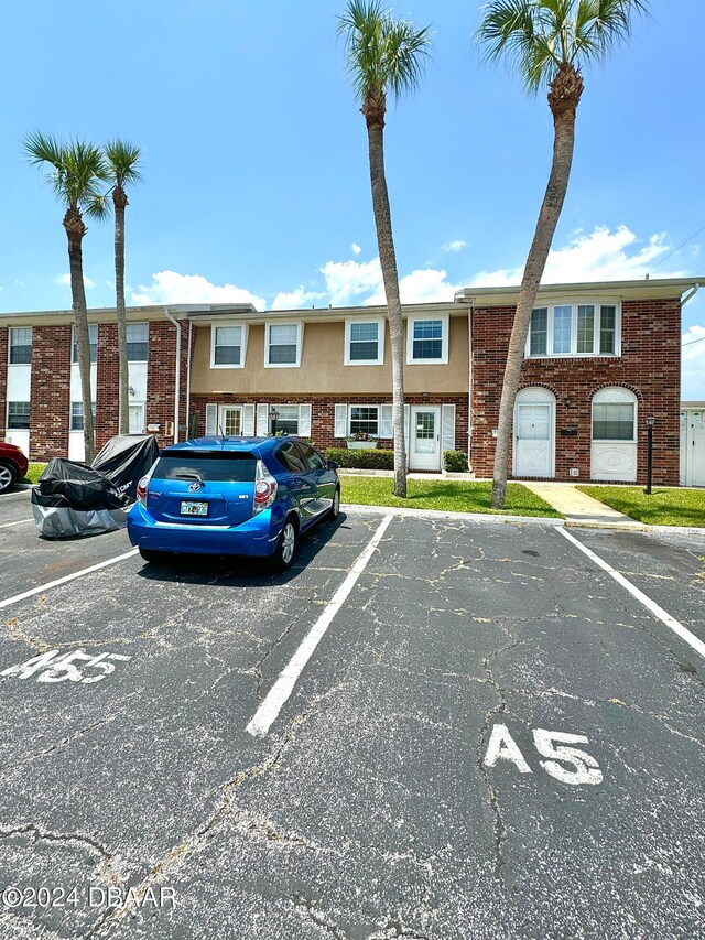 view of vehicle parking