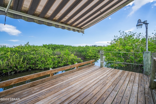 view of deck