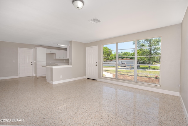 view of unfurnished living room