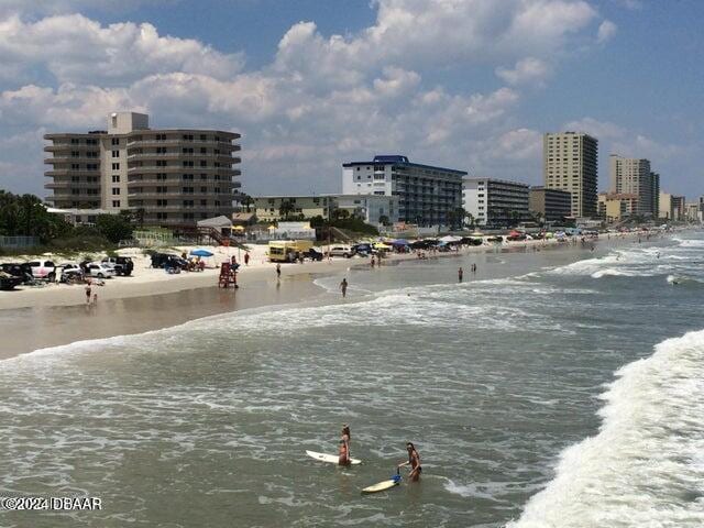 water view featuring a view of the beach