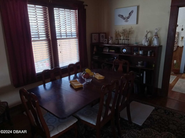 view of dining room