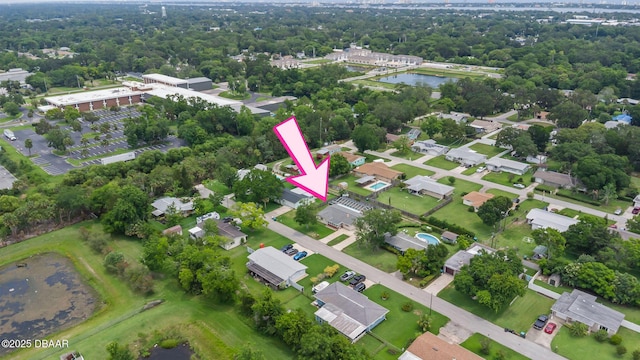 321 Scotland Dr, Holly Hill, FL 32117 - aerial view of property's location with a nearby body of water