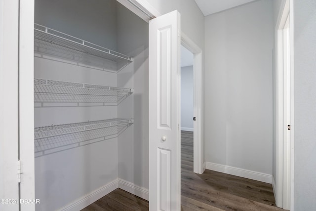 view of closet