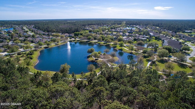 18 Landings Ln, Ormond Beach, FL 32174 - view of property location with a nearby body of water, a heavily wooded area, and nearby suburban area