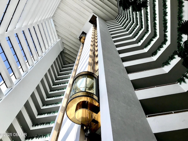 view of stairs