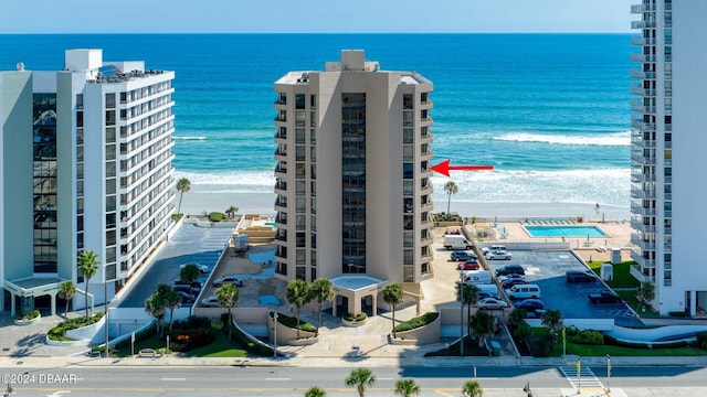 3023 S Atlantic Ave Unit 7070, Daytona Beach, FL 32118 - view of building exterior with a water view