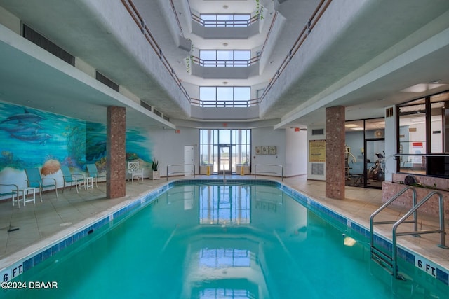 3023 S Atlantic Ave Unit 7070, Daytona Beach, FL 32118 - view of indoor community pool