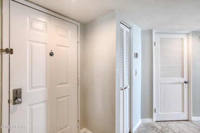 3023 S Atlantic Ave Unit 7070, Daytona Beach, FL 32118 - hallway with baseboards