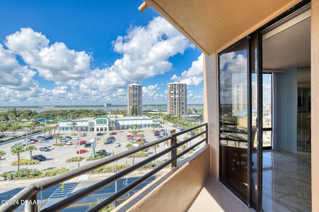 3023 S Atlantic Ave Unit 7070, Daytona Beach, FL 32118 - balcony with a view of city