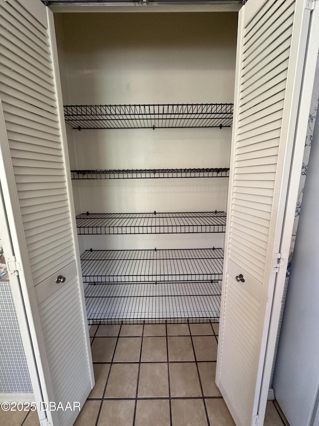 view of closet