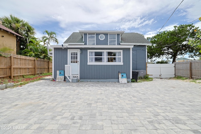 view of rear view of house