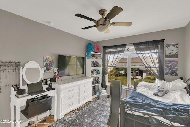 1767 Travertine Ter, Sanford, FL 32771 - bedroom featuring a ceiling fan