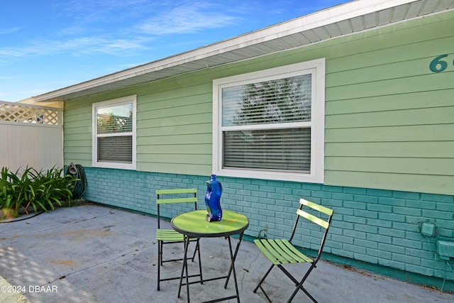 view of patio