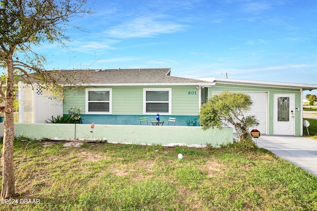 view of ranch-style home