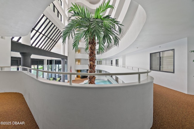 view of community lobby