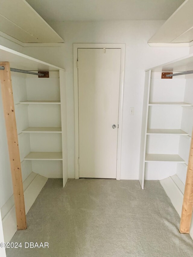 view of closet