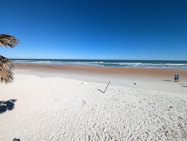 water view featuring a view of the beach