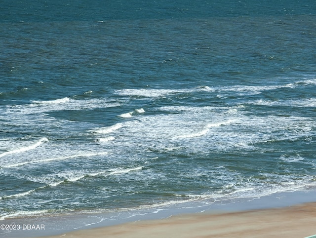 water view featuring a view of the beach