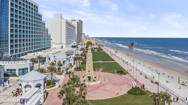 2711 Dach Ave, Daytona Beach, FL 32118 - property view of water with a view of the beach