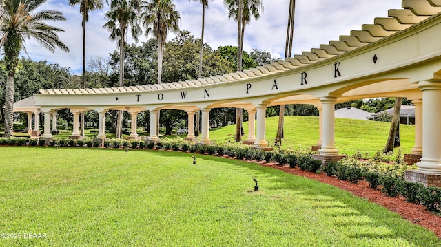 4269 Mayfair Ln, Port Orange, FL 32129 - view of community with a lawn