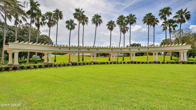 4269 Mayfair Ln, Port Orange, FL 32129 - view of community featuring a lawn
