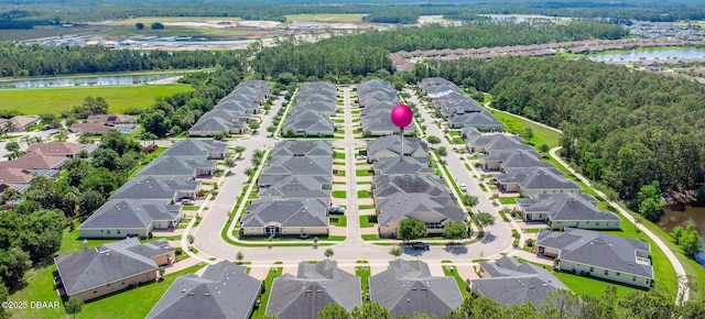 3402 Torre Blvd, New Smyrna Beach, FL 32168 - aerial perspective of suburban area featuring a nearby body of water