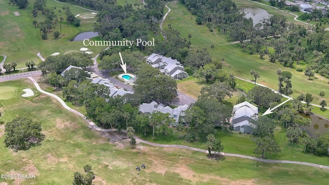 156 Grand Oaks Cir, Daytona Beach, FL 32114 - aerial view of property's location featuring a nearby body of water, a golf club, and nearby suburban area