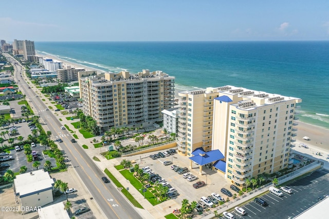 3721 S Atlantic Ave Unit 801, Daytona Beach Shores, FL 32116 - view of urban area with a large body of water and apartment complex / building