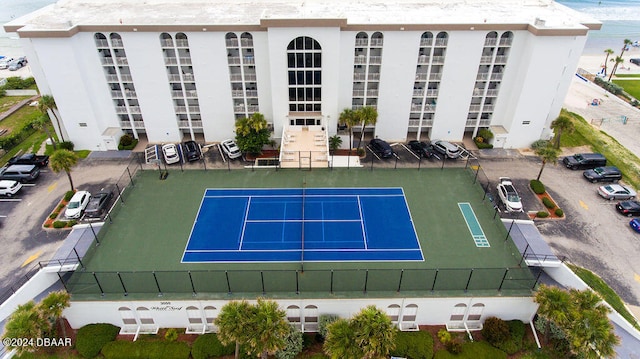 view of sport court