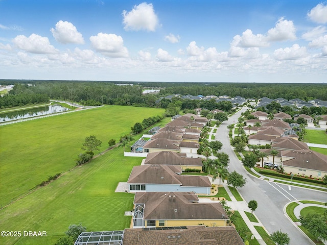 3345 Tesoro Cir, New Smyrna Beach, FL 32168 - aerial perspective of suburban area with a nearby body of water