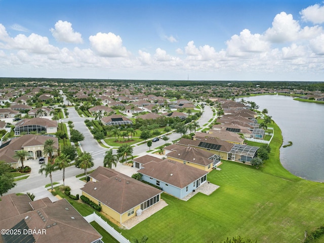 3345 Tesoro Cir, New Smyrna Beach, FL 32168 - aerial view of residential area with a nearby body of water