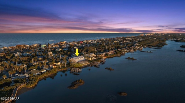 4210 S Peninsula Dr, Port Orange, FL 32127 - aerial view of property's location featuring a large body of water