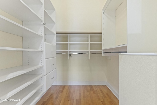 4210 S Peninsula Dr, Port Orange, FL 32127 - spacious closet featuring light wood-type flooring