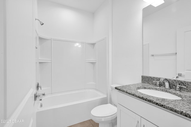 623 Margaritaville Ave, Daytona Beach, FL 32124 - full bath with vanity, shower / washtub combination, and tile patterned flooring