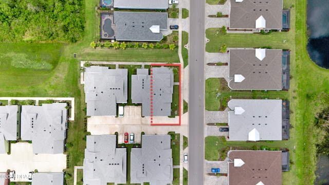 623 Margaritaville Ave, Daytona Beach, FL 32124 - aerial view of residential area with property parcel outlined