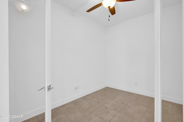 623 Margaritaville Ave, Daytona Beach, FL 32124 - empty room featuring ceiling fan and light tile patterned floors