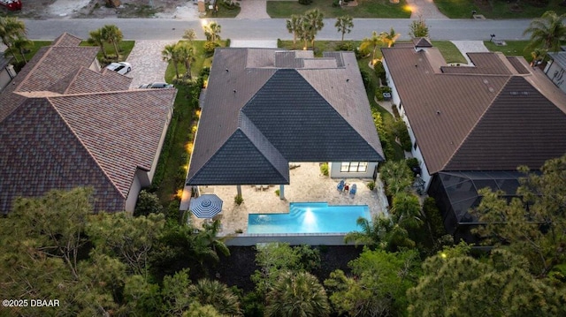 634 Woodbridge Dr, Ormond Beach, FL 32174 - view of subject property featuring a pool area