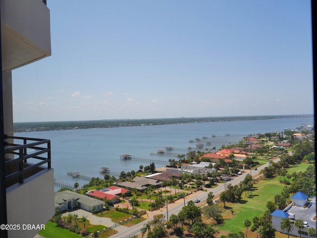 property view of water