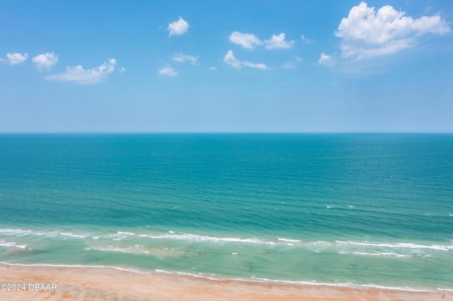 3797 S Atlantic Ave Unit 404, Daytona Beach, FL 32118 - water view featuring local beach