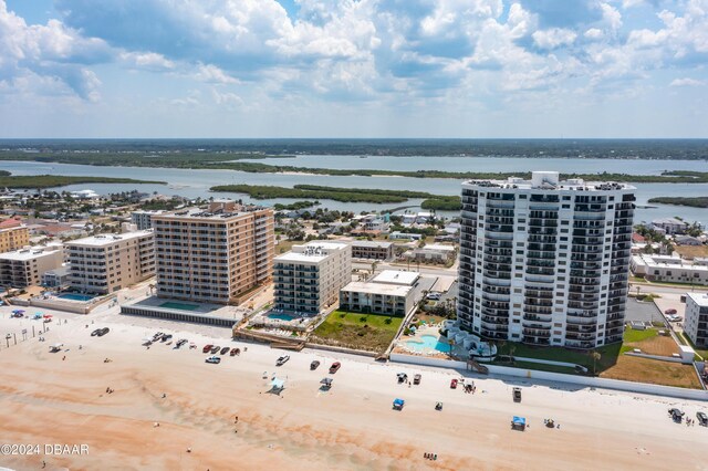 3797 S Atlantic Ave Unit 404, Daytona Beach, FL 32118 - bird's eye view of a nearby body of water and apartment complex